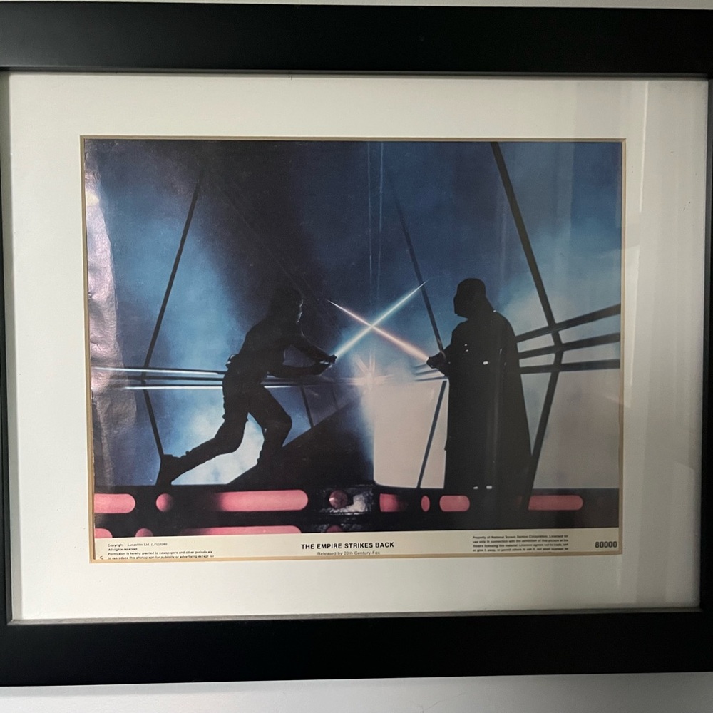 Star Wars: Empire Strikes Back Original Lobby Card (11 x 20) Poster Art